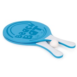 Wooden Paddle Bat Set (Blue)
