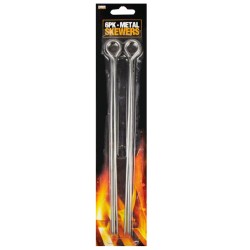 BBQ Metal Skewers (6 Pack)