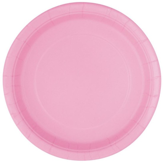 Lovely Pink 9" Plates (16 Pack)