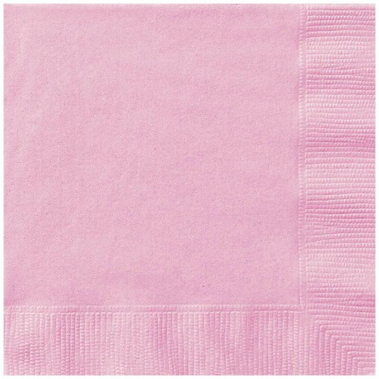 Lovely Pink Napkins (20 Pack)