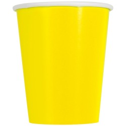 Neon Yellow Party Cups (14 Pack)