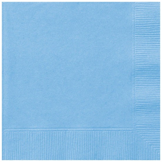 Powder Blue Napkins (20 Pack)