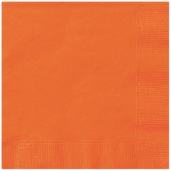 Pumpkin Orange Napkins (20 Pack)