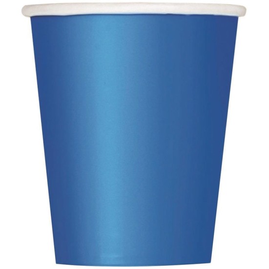 Royal Blue Party Cups (14 Pack)