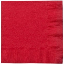 Ruby Red Napkins (20 Pack)