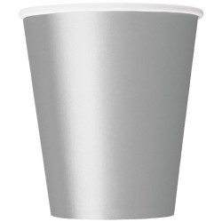 Silver Party Cups (14 Pack)