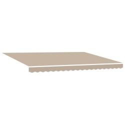 Automatic Retractable Awning Beige 450x300 cm,  Awning Replacement Fabric for 4.5x3 m Frame Beige