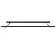 Automatic Retractable Awning Black 300x250 cm,  Awning Replacement Fabric for 3x2.5 m Frame Black
